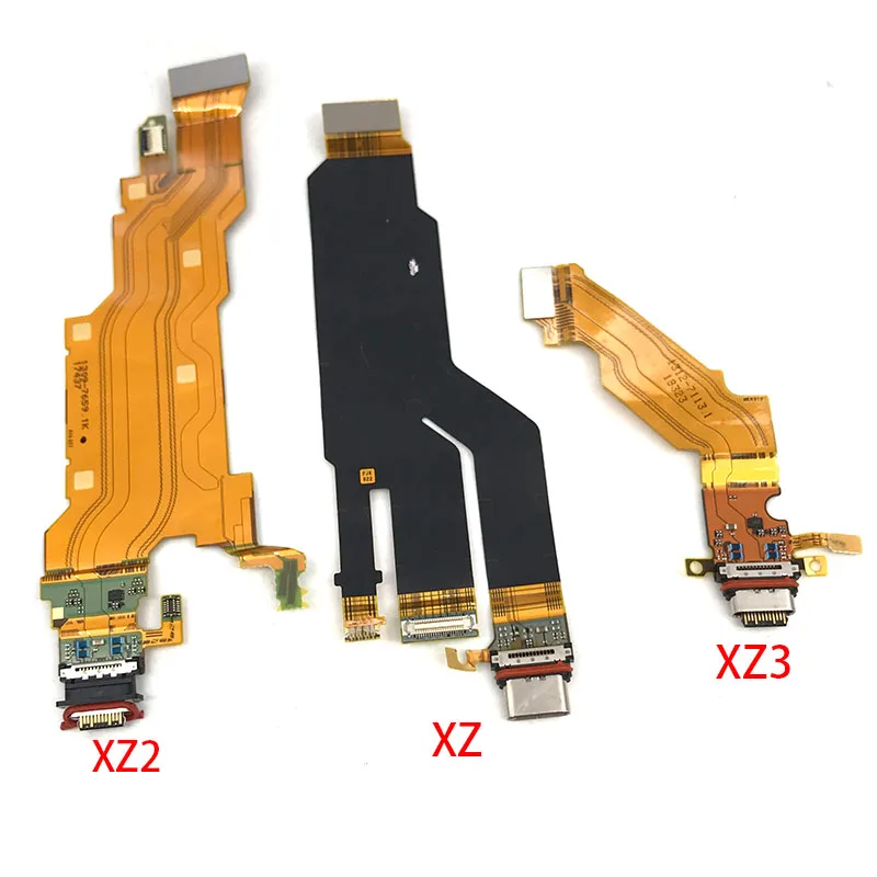 Untuk Sony untuk Xperia X XZ XZ1 XZ2 Kompak Premium XZ3 Dock Konektor Micro USB Charger Port Kabel Pengisian Fleksibel mikrofon Papan