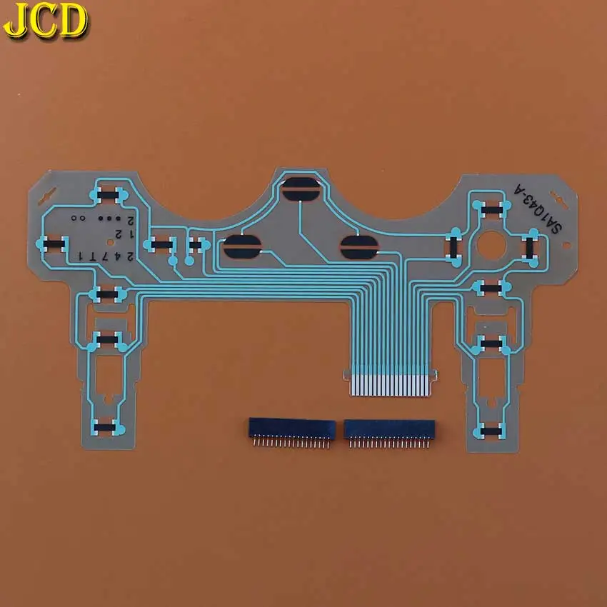 JCD 10Set Ribbon Circuit Board Film Joystick Flex Cable Conductive Film For Sony PS2 SA1Q42A SA1Q43-A Controller