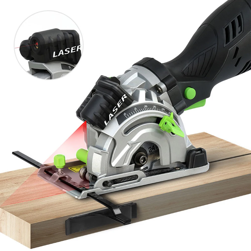 Mini sierra Circular eléctrica 705 W 3500 RPM corte de madera: 42 8mm