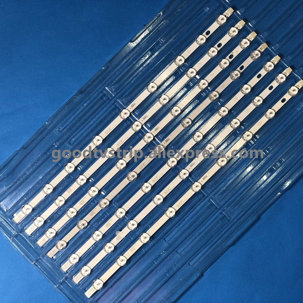 5set=35pcs LED Backlight strip for  TX-50A300B HITACHI 50HYT62U VESTEL VES500UNDC-2D-N01 VES500UNDA 50 NDV REV1.1