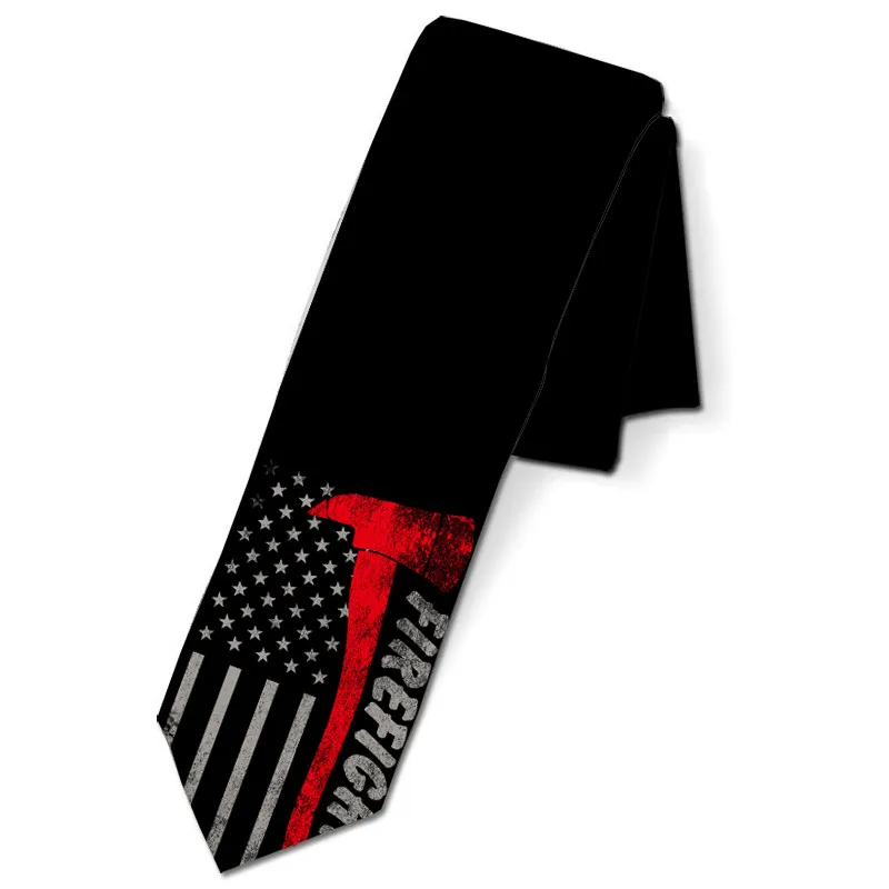 Klasik moda erkek kravat takım elbise aksesuarları boyun bağları baskılı Polyester kravatlar erkekler 8cm kravat rahat komik Unisex\'s Tie