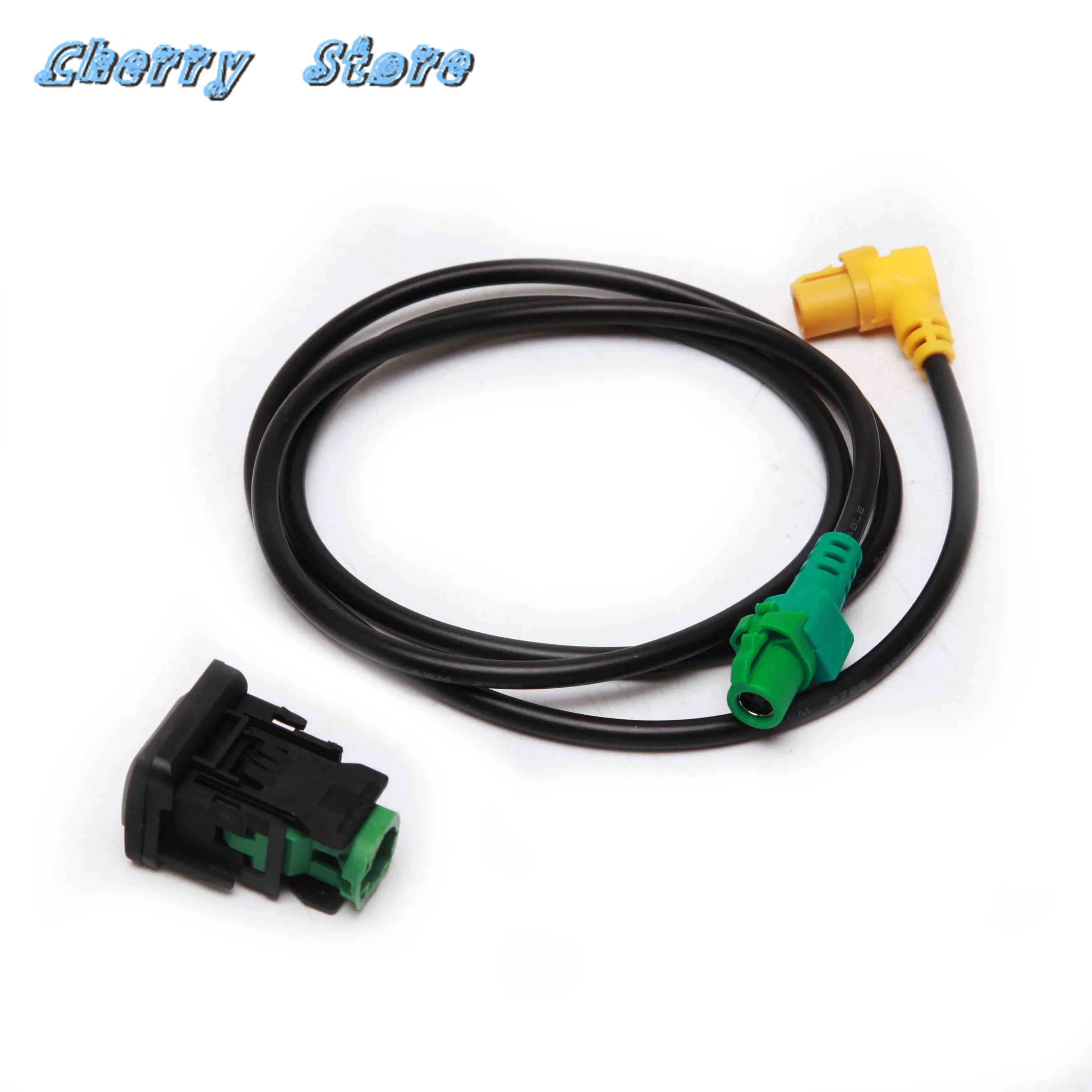 5KD 035 726 A RCD510 USB Input USB Connector Switch + USB Cable Harness For VW Passat B6 Golf Jetta Scirocco RCD310 RNS315