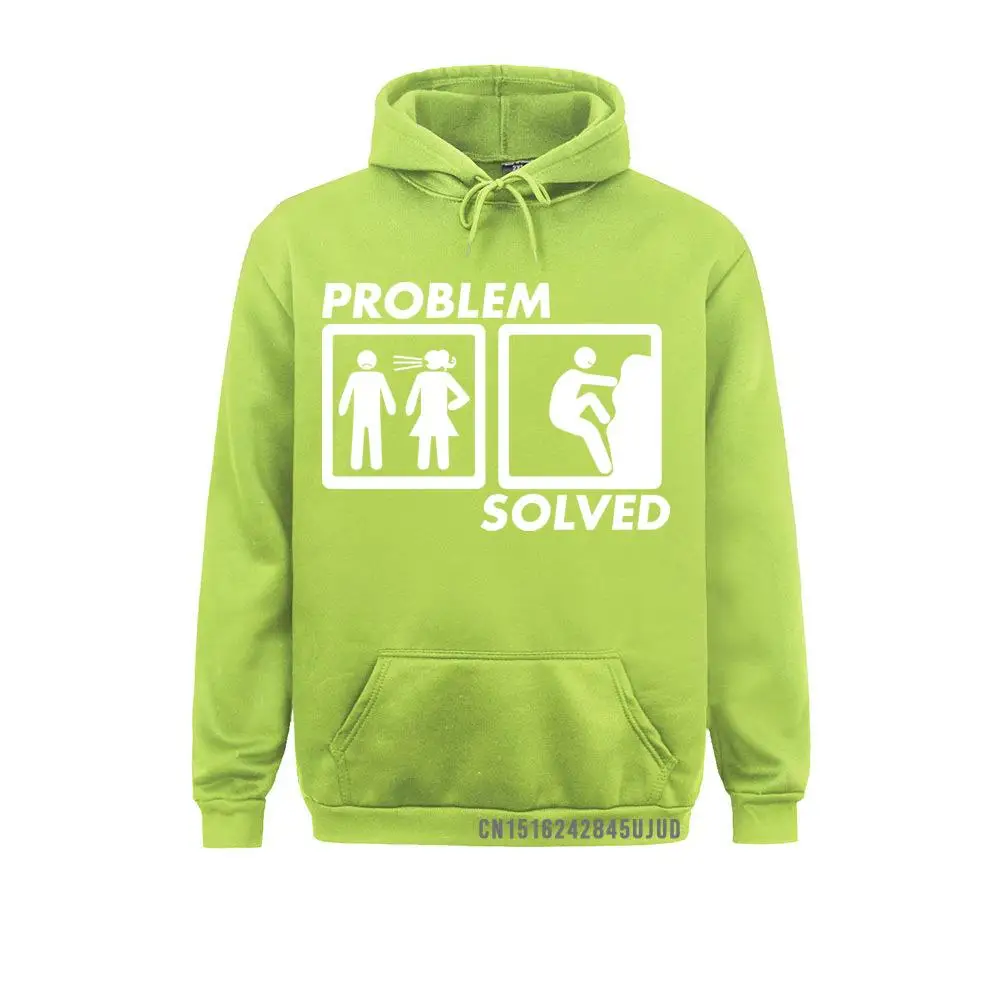 Problem Solved ROCK CLIMBINGS Funny Hoodie High Quality Printed Sweatshirt Top Costume Long Sleeve Sportswear Camisa Masculina