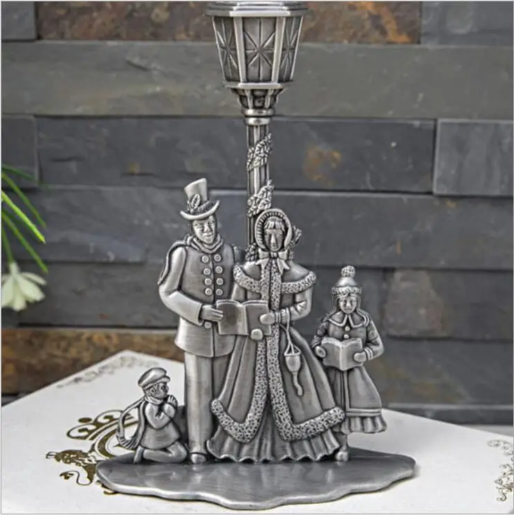 Eerope Single family candlesticks candle stand zinc metal table home decoration candle stick holde wedding candlesticks zt118