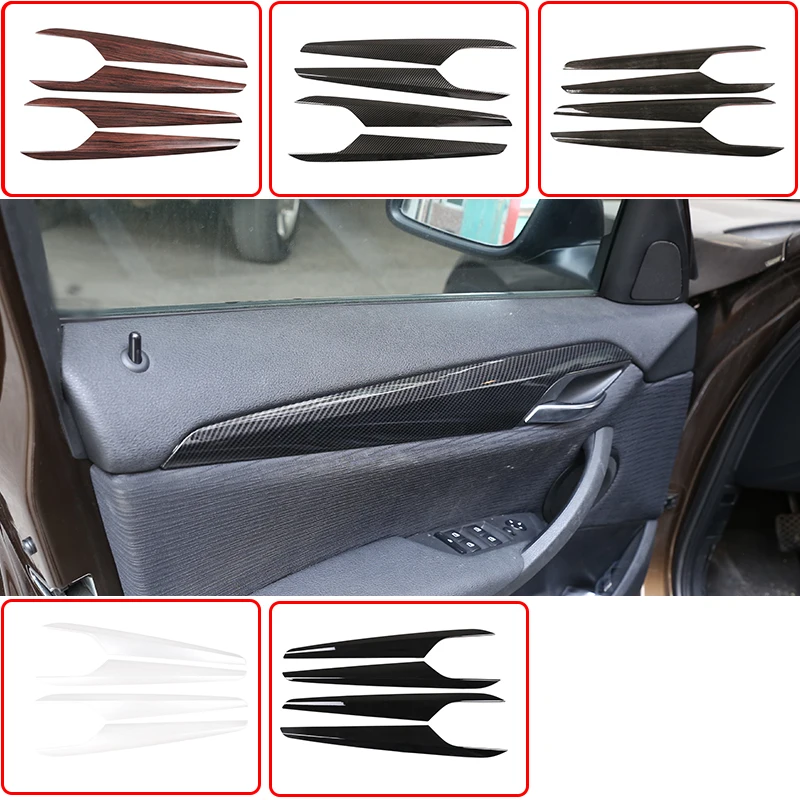 

5 Colors For BMW X1 E84 2011-2015 Car ABS Chrome Interior Door Decoration Panel Cover Trim Accessories