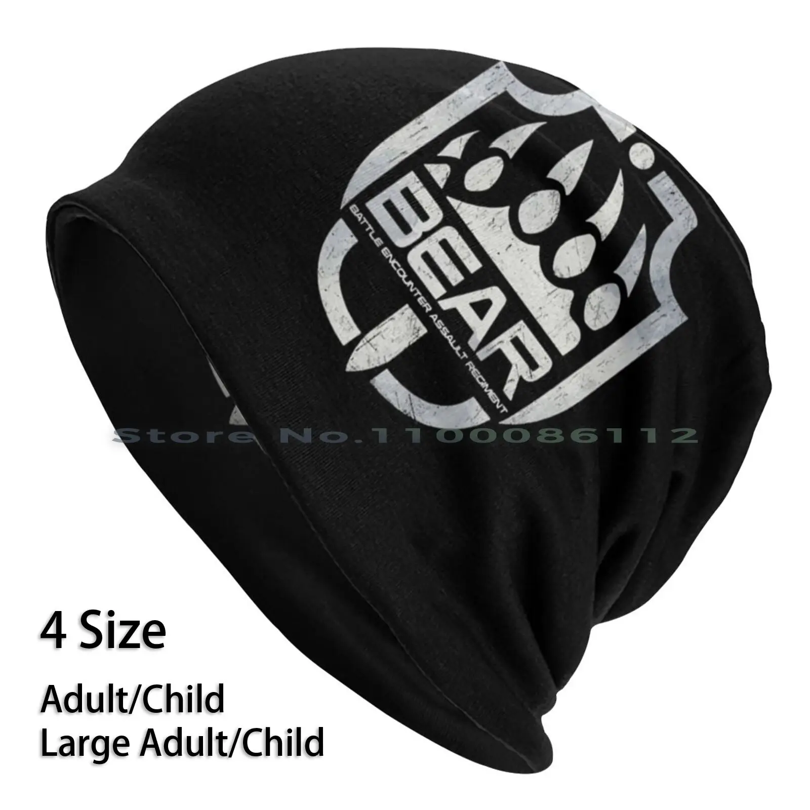 Bear Beanies Knit Hat Escape From Tarkov Ring Elysium Battle Royale Pubg Game Steam Woods Meme Shooter Sniper Pistol Survival