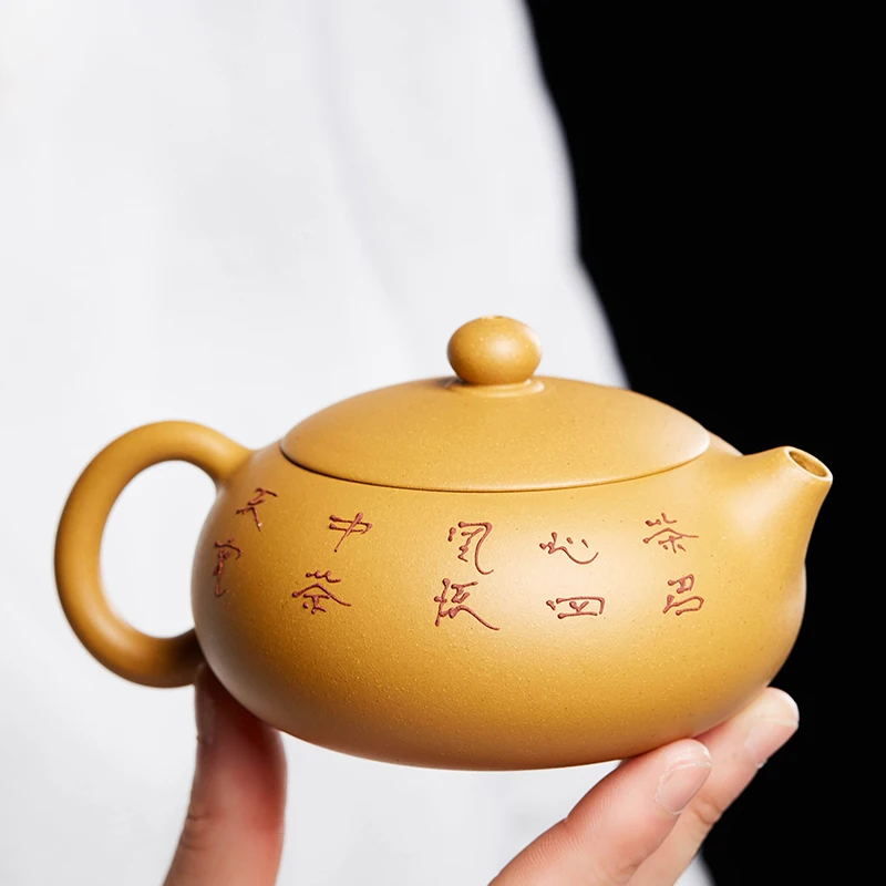 |pure manual recommended bian xi shi jade pot of milk little teapot single pot of household ceramics kung fu tea set