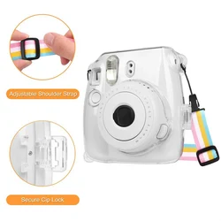 Instant Camera Cover Dust-proof Anti-scratch Outdoor Case Removable Replacement for Fujifilm Instax Mini 8 8  9