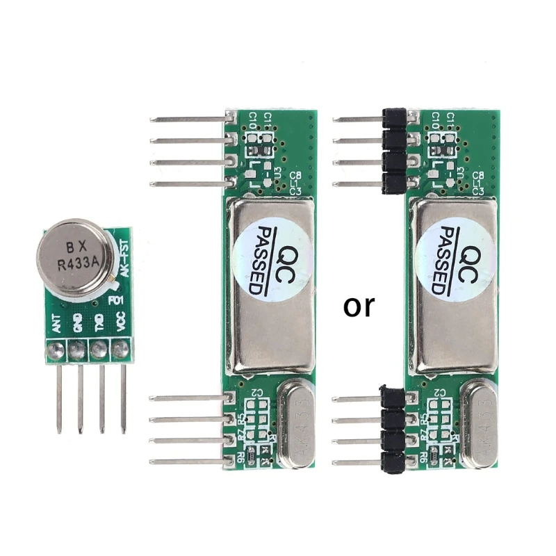 RXB6 433Mhz Superheterodyne Wireless Receiver Module + AK-FST small transmitting superheterodyne module receiving high 85DD