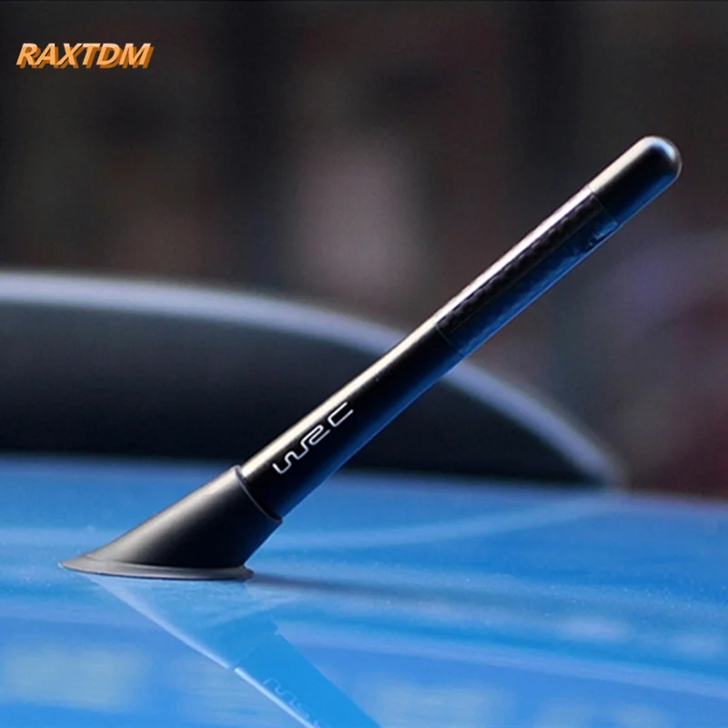 WRC Carbon Fiber Radio Car Antenna Antena for Volkswagen VW Polo Tiguan Golf 4 5 6 7 mk4 Passat b5 b6 b7 Touran Bora Accessories