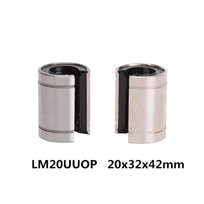 

4pcs/lot LM20UUOP 20x32x42mm Open Type Linear Ball Bearing Bush Bushing