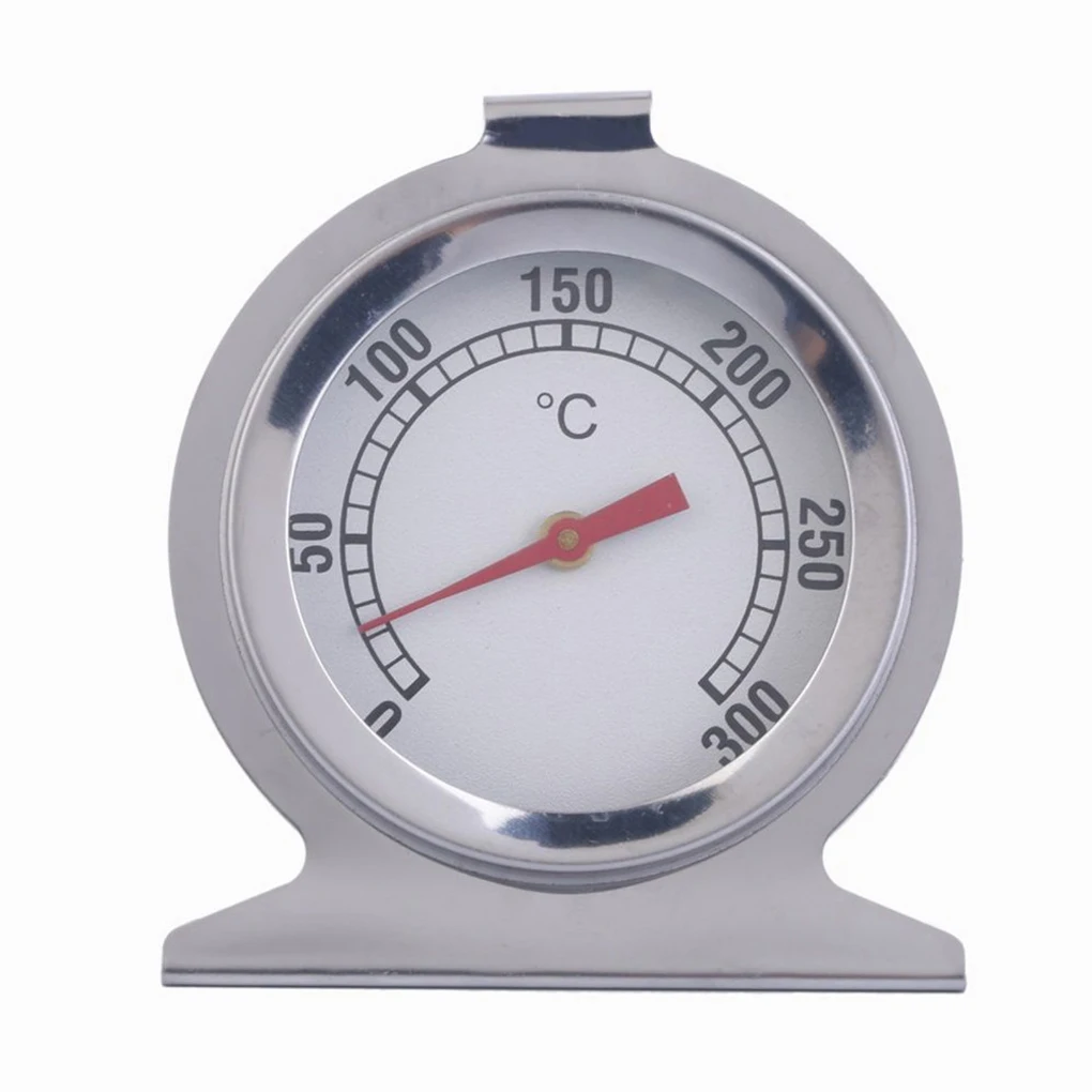 Oven Thermometer Cooking Temperature Gauge Glass Dial Household BBQ