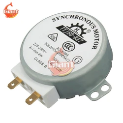 TYJ50-8A7 Vertical Turntable Motor d shafted 7 New AC 220V-240V CW/CCW Microwave Turntable Glass Plate Tray Synchronous Motor