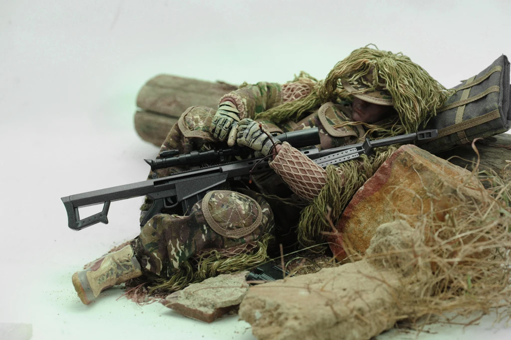 1/6 Scale Army   Soldier Action Figures, 12 Inch Realistic Flexible