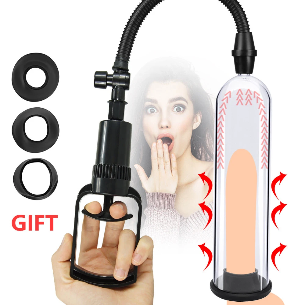 Penis Extender Penis Pump Penis Enlargement Penis Trainer Male Masturbator Vacuum Pump Sex Toy for Men Adult Sex Products