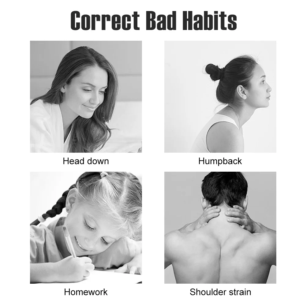 Умный Корректор осанки, умный датчик, вибронапоминание, выпрямитель, тренажер для коррекции осанки для мужчин, женщин, детей