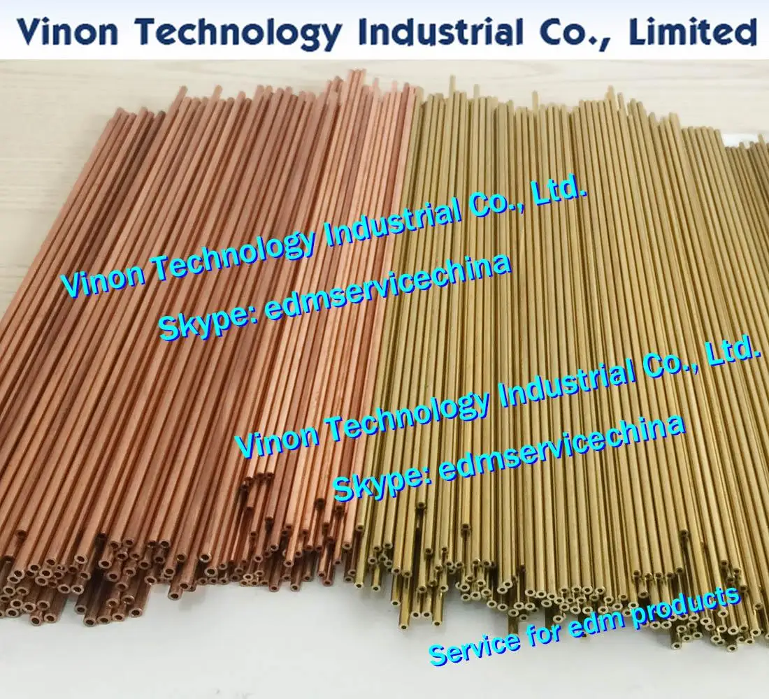 (30PCS/LOT) Ø3.5x400Lmm Copper Tube Single Hole, Copper EDM Tubing Electrode Tube Diameter 3.5mm Length 400mm for Drilling EDM