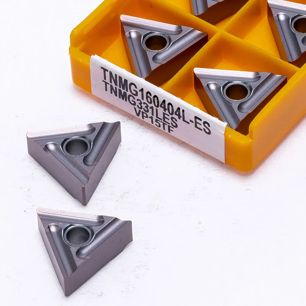 10Pcs TNMG160404L Es TNMG331LES VP15TF UE6020 Cnc Tool Hoge Kwaliteit Carbide Insert Tnmg 160404Lturning Insert Snijgereedschap Tnmg