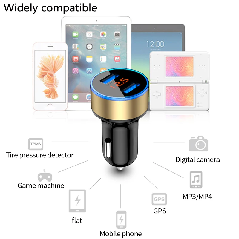 3.1A Dual USB Car Charger ซ็อกเก็ตบุหรี่ไฟแช็ก Fast CHARGING สำหรับ Audi A3 A4 A5 A6 A7 A8 B6 B7 b8 C5 C6 TT Q3 Q5 Q7 S3 S4