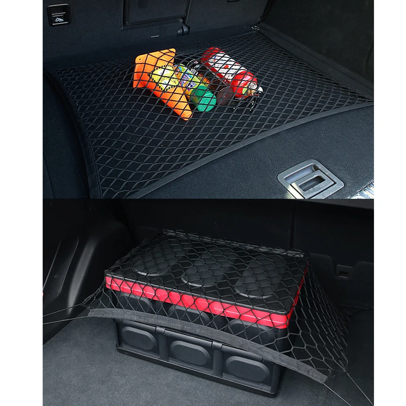 100x70cm Car Trunk Mesh Net Cargo Luggage Trunk for A4 B5 B6 B8 A6 C5 C6 A3 A5 Q3 Q5 Q7 E46 E39 E90 E36 E60 E34 E30 F30 F10