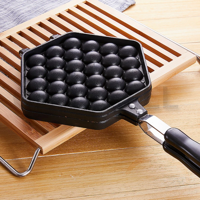 CANDIMILL QQ エッグバブルケーキベーキングパンクリスピーエッグエッグオムレツ型香港ワッフルメーカーパンアイロンマフィンノンスティックプレート