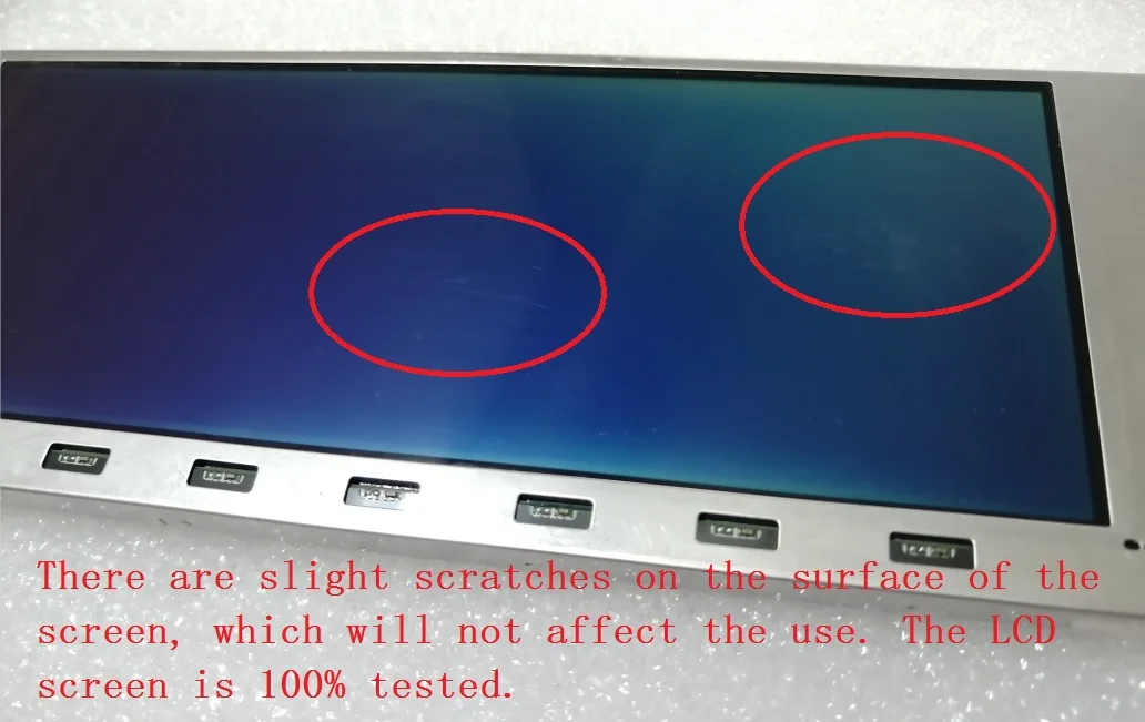 Original used 6.5"inch slight scratches LCD display for Sharp LM7M633 / LM7M632 640*240 LCD Display Screen panel