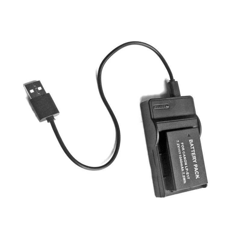 LP-E17 بطارية USB شاحن السفر يناسب لكانون كاميرات رقمية EOS المتمردين T6i 750D T6s 760D M3 M5