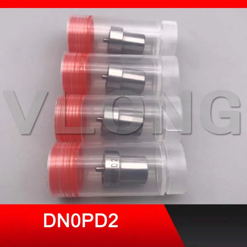 VLONG 4PCS Super Quality New Fuel Injector Diesel Sprayer Nozzle Tips YDN0PD2 YDNOPD2 119620-53000 11962053000 DN0PD2 DNOPD2