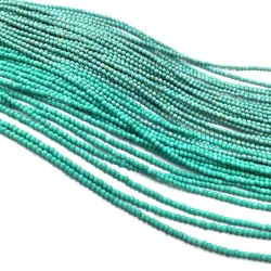 Natural stone loose beads Round shape Turquoises string bead For jewelry making DIY bracelet necklace accessories