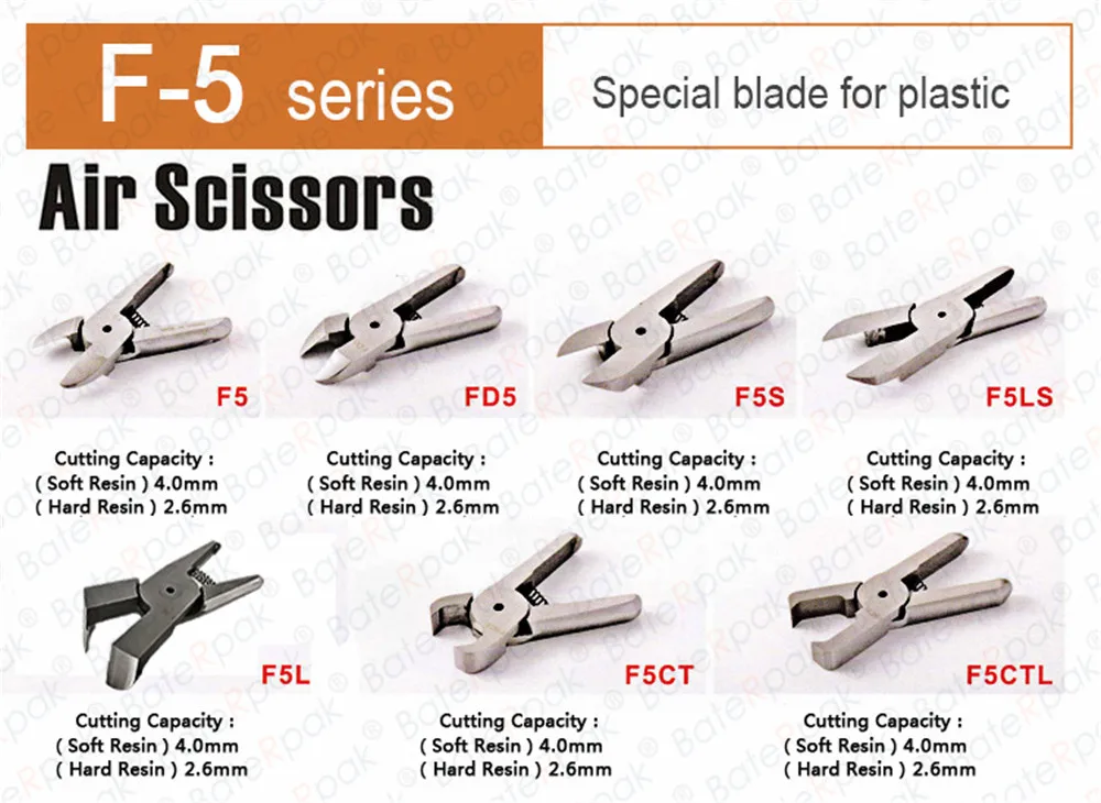 BateRpak draht schneiden maschine messer, F5CT teile von FUMA serie Pneumatische scheren/Pneumatische schere, spann zangen messer 1 stücke