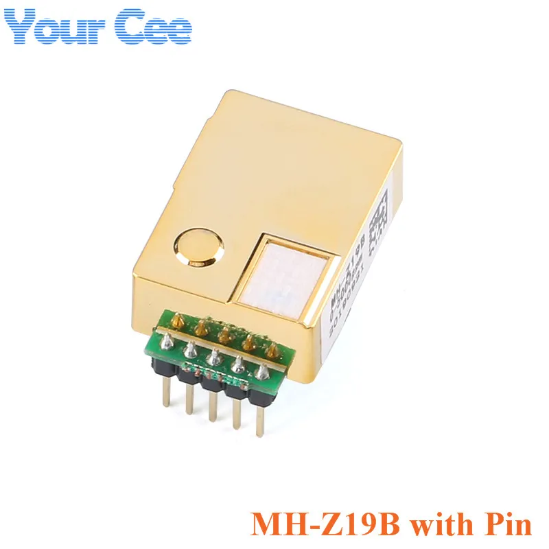 MH-Z19 MH-Z19C MH-Z19E MH-Z19B Sensore di CO2 a infrarossi IR Modulo gas di anidride carbonica Monitor di CO2 400-5000 0-5000 ppm UART PWM