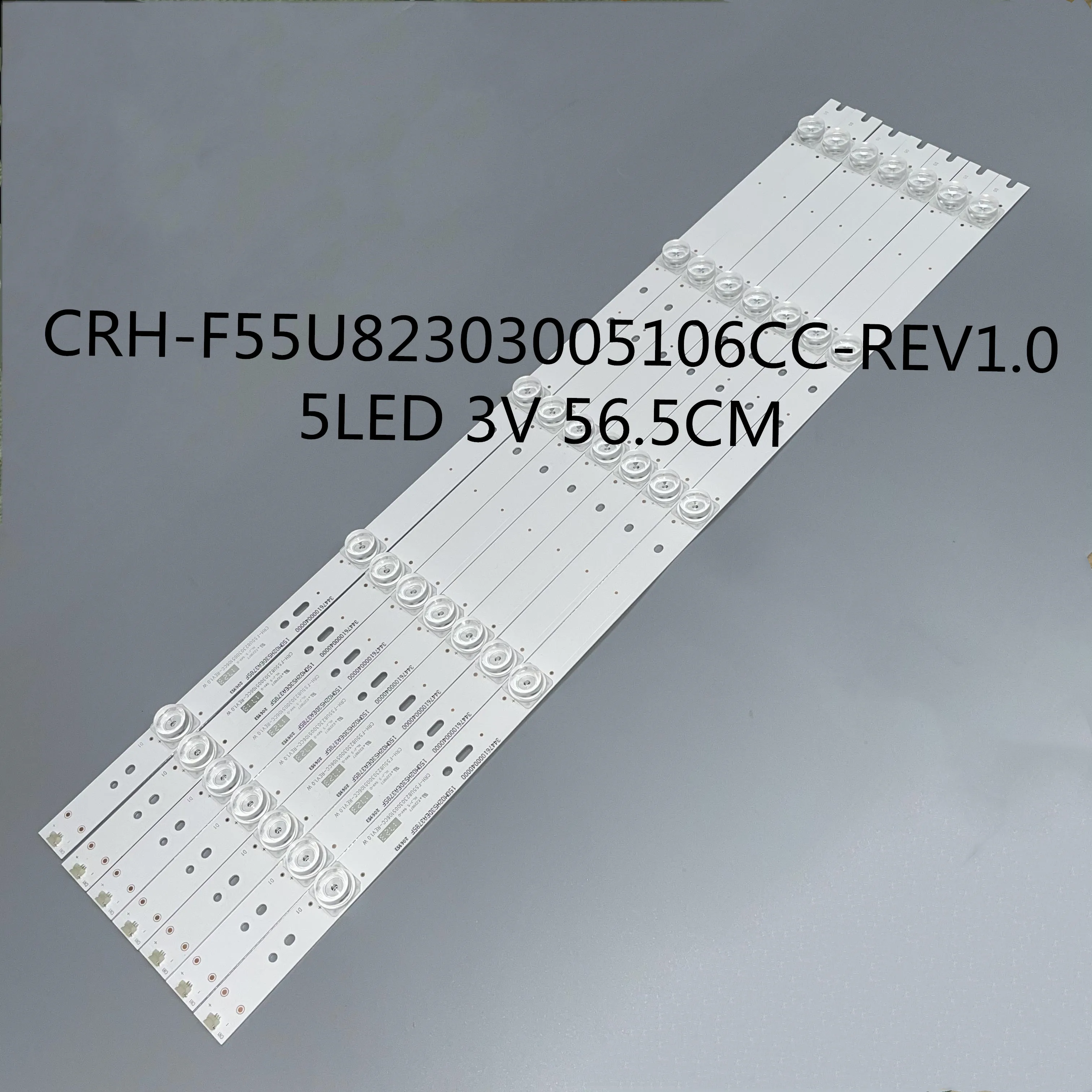 10PCS/LOT 55INCH HI QUALITY LED STRIP  LQ55AL88Y51 LQ55AL88Y81 CRH-F55U82303005106CC-REV1.0  E225LED 3V 56.5CM