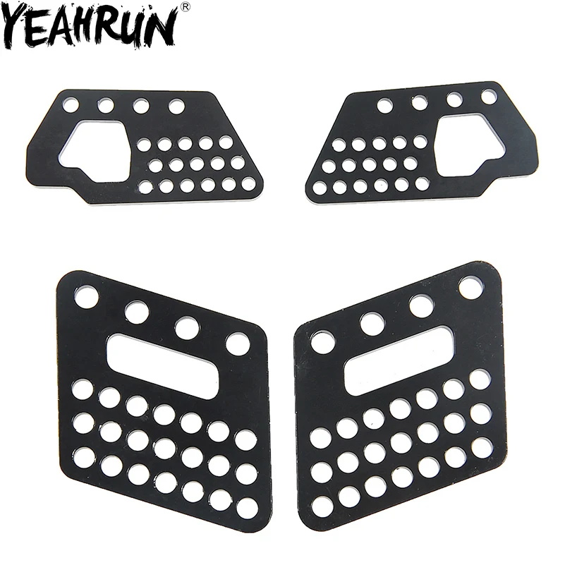 YEAHRUN Alu Alloy Shock Mount Front Rear Shock Damper Stand for Axial Wraith 1/10 RC Crawler Car Upgrade Parts
