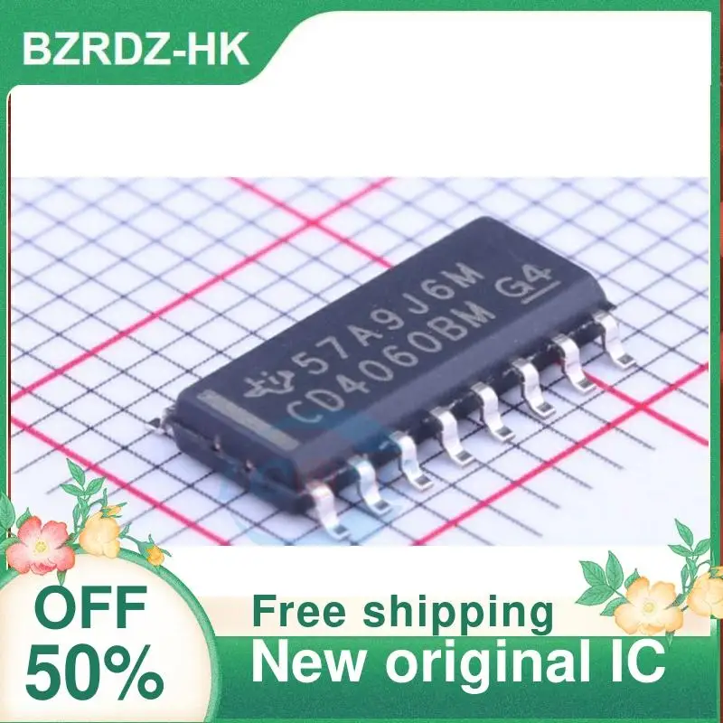 

50 шт. CD4060BM CD4060BM96 SOP16 новый оригинальный IC