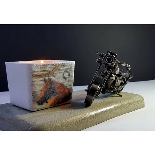 Ays Design Decorative Concrete Candle Holder