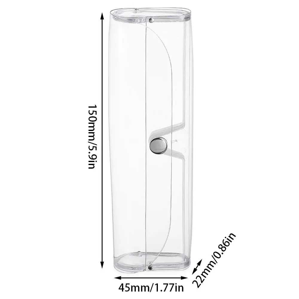 Men Portable Waterproof Plastic Glasses Holder Eyeglasses Case Glasses Box