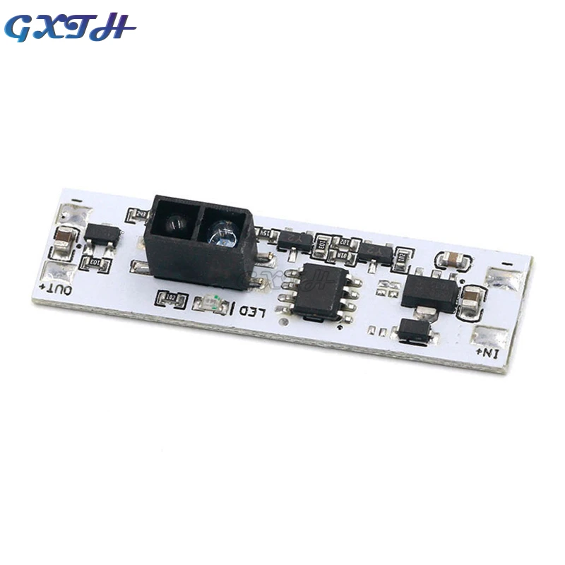 5-24V modulo interruttore a induzione manuale a onda spazzata a mano sensore di spazzata a mano armadio per casa intelligente armadio LED luce di controllo dimmerabile