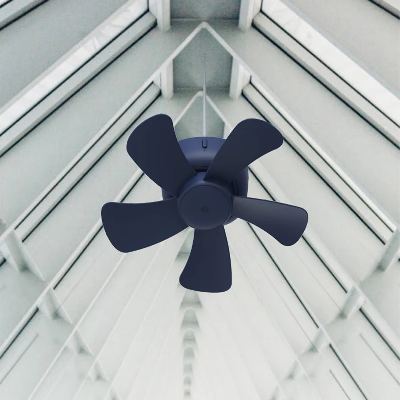 원격 제어 캠핑 텐트 USB 천장 선풍기, 마이크로 팬, 초저소음 미니 천장 선풍기, 타이밍 및 풍속 조절 가능