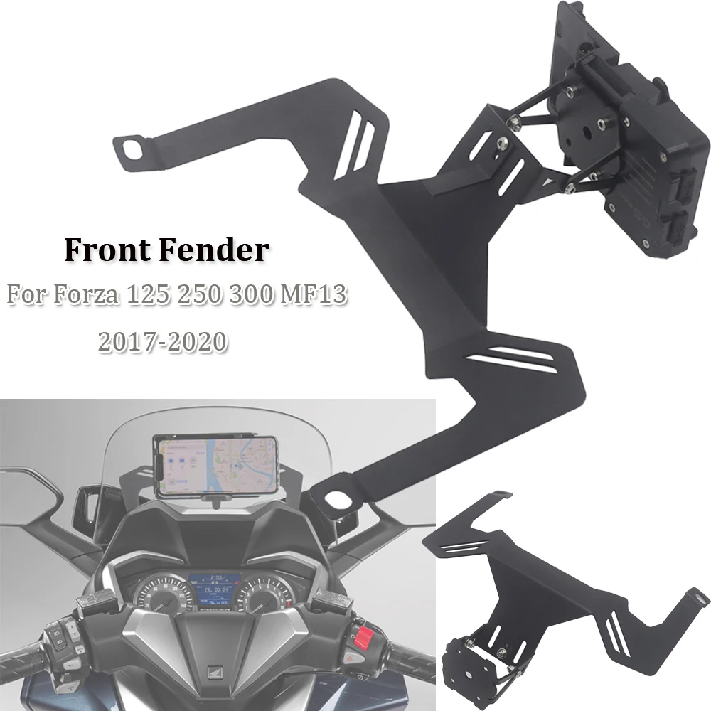 

Motorcycle Windshield Mount Navigation Bracket GPS Smartphone Holder Fit For Honda 125 250 300 MF13 2017-2020 2019 2018