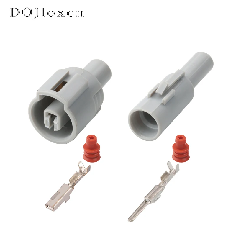 

5/10/20/50 Sets 1 Pin DJ7011Y-2.2-11/21Electrical Sensor Grey Plug Automotive Waterproof Wiring Harness Connector For Honda