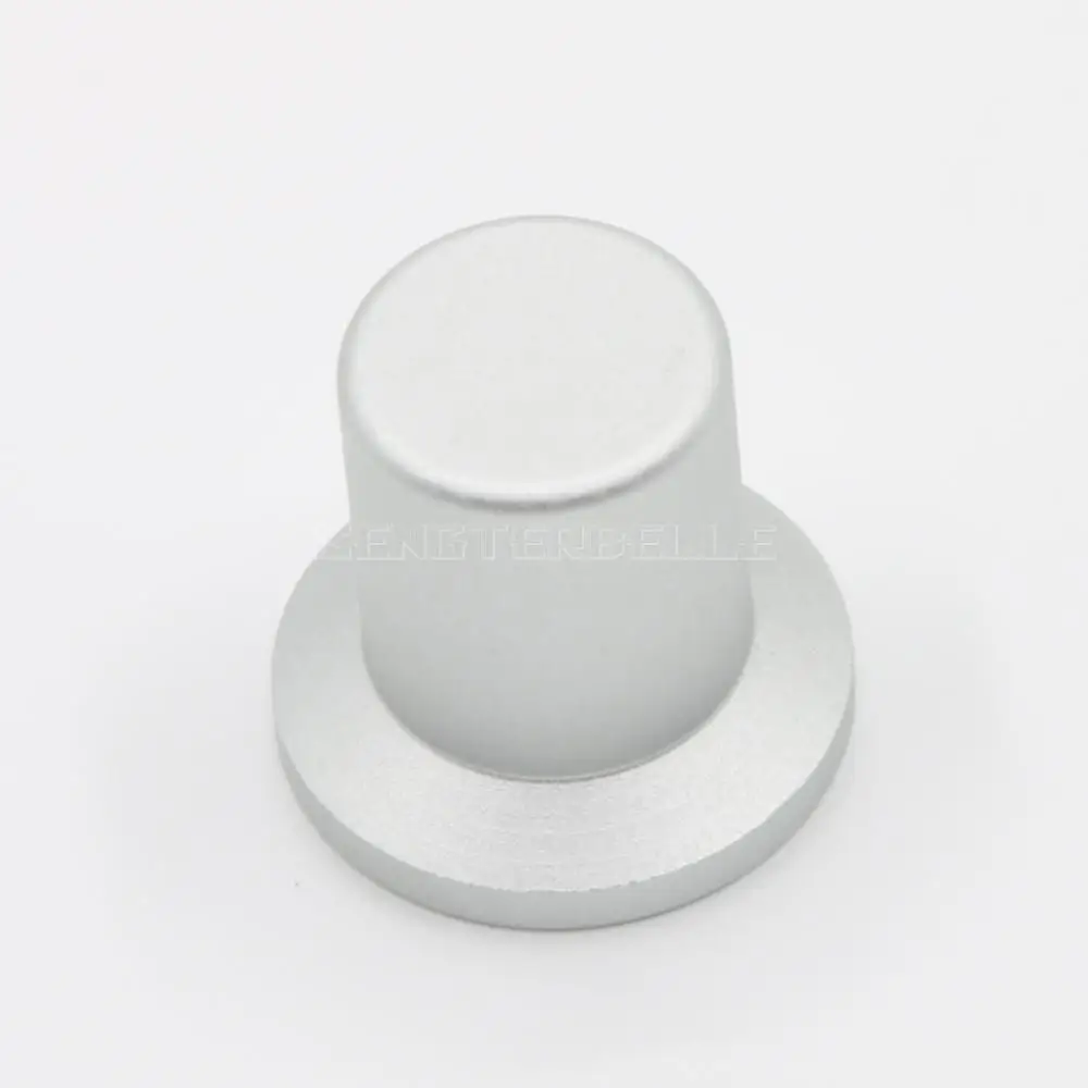 直径 30 ミリメートル高 28 ミリメートルボリュームポテンショメータ全アルミノブ HiFi オーディオアンプ用シルバーまたはブラック