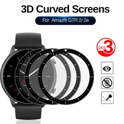 3D Full Screen Protector On The For Xiaomi Mi Huami Amazfit Amazfit GTR 2 2E GTR2 E GTR2e Smart Watch Protective Film Not Glass