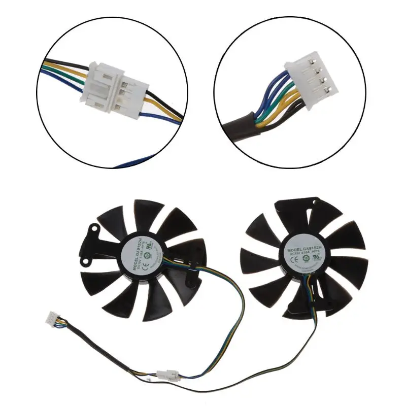New 85mm GA91S2H DC 12V 0.35A 4Pin Cooler Fan Replacement For Zotac GTX 1060 GTX950 GTX 1050Ti Graphics Card Cooling Fan