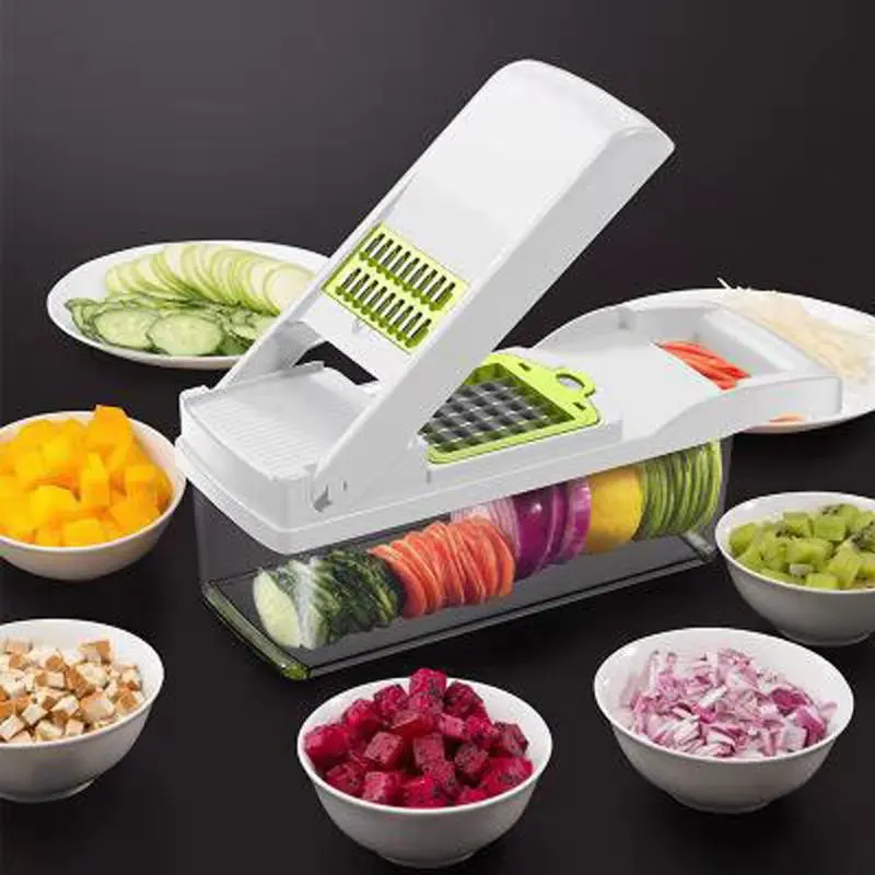 

Vegetable cutting artifact Diced potato shredder shredder grater household grater Multi-function vegetable cutter