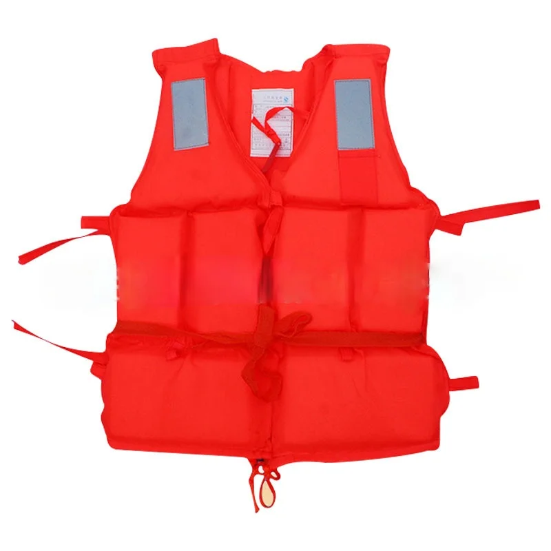 Oxford Thickened Adult Fishing Life Jacket Outdoor Rafting Life Jacket Marine Flood Protection Life Jacket