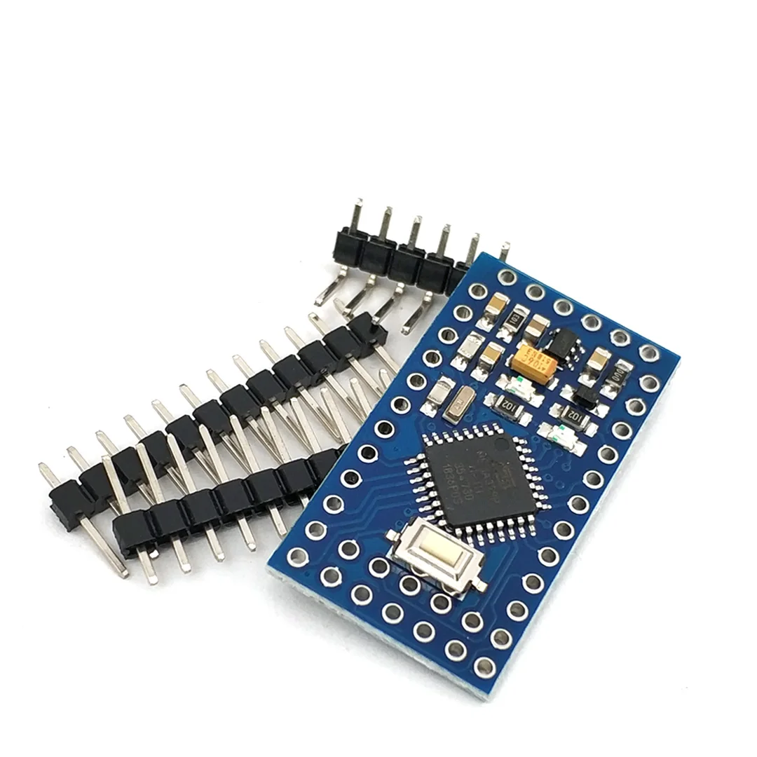 New Pro Mini 328P  Electronic Building Blocks Interactive Media ATMEGA328P 5V 16M For Arduino Compatible Nano