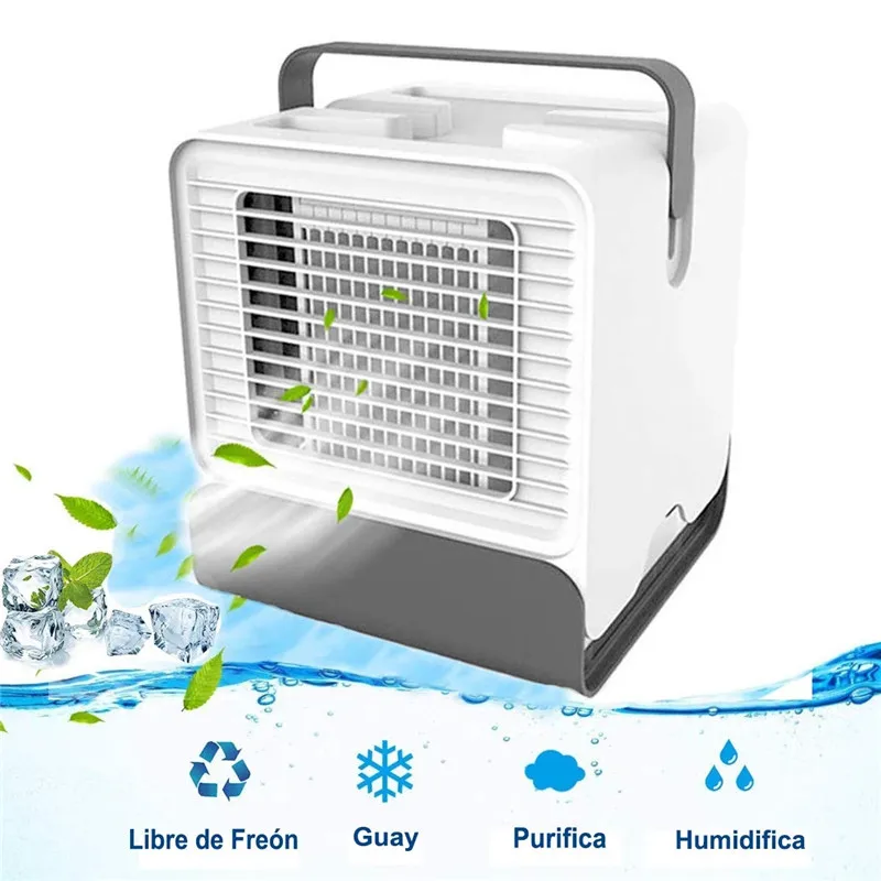 المحمولة مروحة يو إس بي مبرد الهواء المحمولة USB مروحة تبريد الصيف الصغيرة مكيف الهواء استخدام سطح المكتب الشخصي