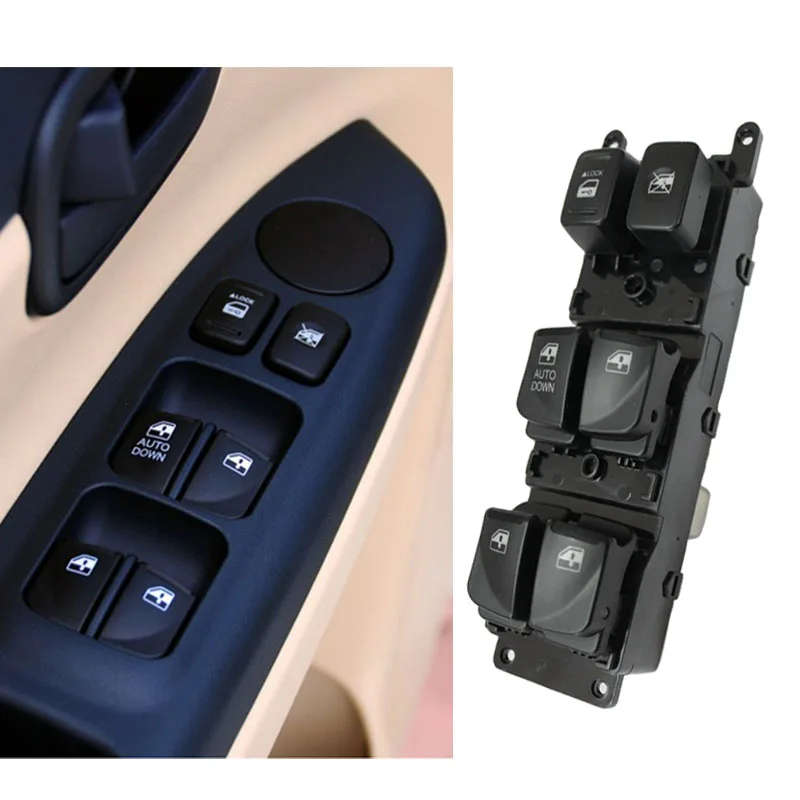 Car Electric Window Control Switch Window Lifter Switch Button for Hyundai Accent 2007 2008 2009 2010 Car Accessories