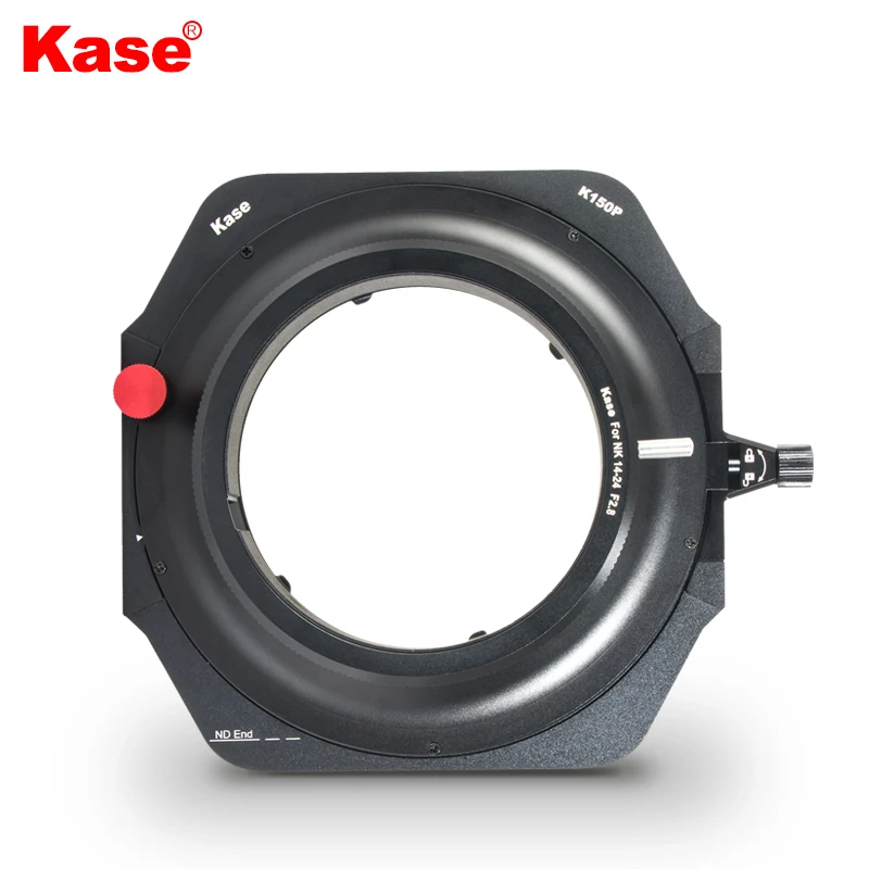 Kase  K150P Aluminum 150mm Square Magnetic Filter Holder with Round 140mm CPL MCUV ND1.8 for Nikon 14-24mm f/2.8G ED