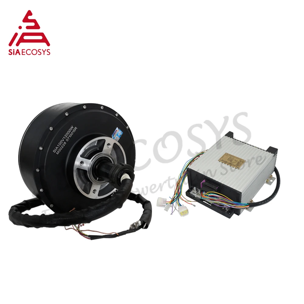 

QS MOTOR High Power 12kw 24kw 70H V4 With APT96800Kit E Car Hub Motor For 130KPH Speed